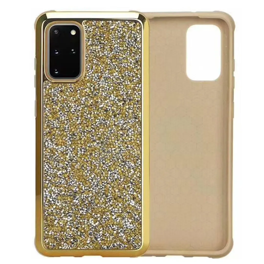 Samsung Galaxy S20 Ultra Glitter Bling Case Gold [Yellow]